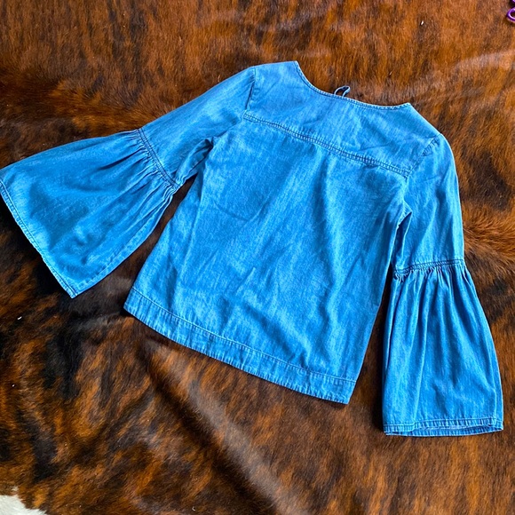 Rock and Roll Women’s Denim Top-Size M - Picture 4 of 4